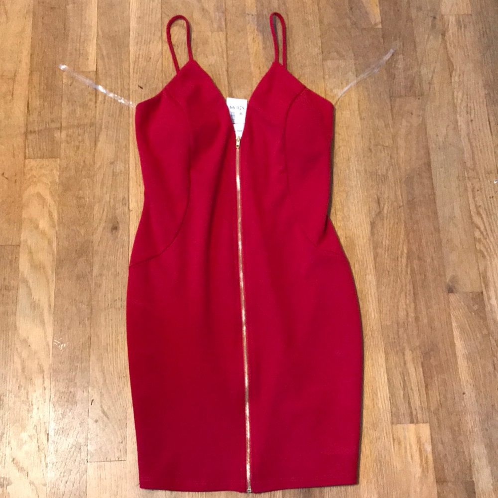 Red dress